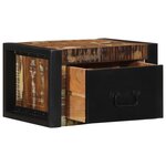 vidaXL Table de chevet multicolore 40x35x25 cm bois de récupération