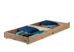 PINO Lits superposés + Lot de 2 tiroirs