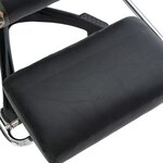 vidaXL Fauteuil de jeux vidéo repose-pied Noir/camouflage Similicuir