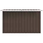 vidaXL Boîte de rangement de jardin Marron 149x99x93 cm