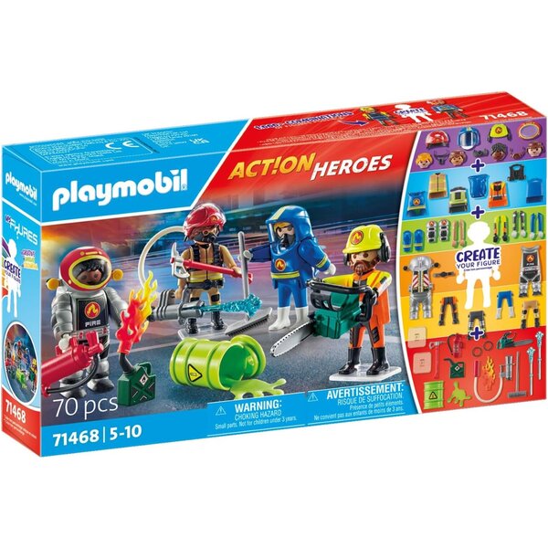PLAYMOBIL 71468 - Métiers à risque - Action Hereos