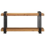 vidaXL Étagère murale 90x33x45 cm bois massif d'acacia