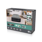 Bestway Lit gonflable floqué avec pompe à air intégrée 191x97x46 cm