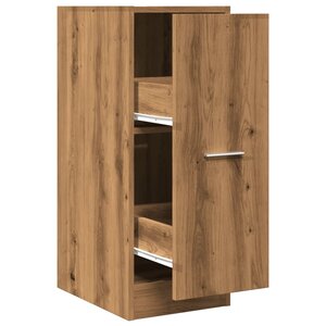 vidaXL Armoire d'apothicaire chêne artisanal bois d'ingénierie