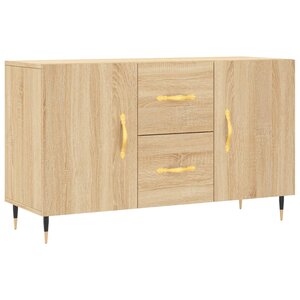 vidaXL Buffet chêne sonoma 100x36x60 cm bois d'ingénierie