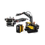 LEGO Technic - Camion Volvo FMX et Pelleteuse Électrique EC230 - Set de Construction 42175