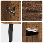 vidaXL Buffet Bois Ancien 69 5 x 34 x 90 cm Bois d'ingénierie