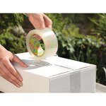 Ruban adhésif emballage Eco & Strong 50 mm x 66 m transparent x 6 TESA