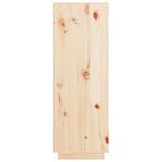 vidaXL Buffet haut 89x40x116 5 cm Bois massif de pin