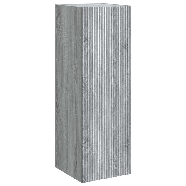 vidaXL Cabinet de Salle de Bain Mural Sonoma gris 33 x 34 5 x 100 cm
