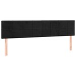 vidaXL Sommier à lattes de lit avec matelas et LED Noir 200x200 cm