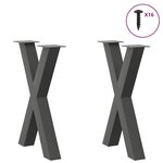 vidaXL Table à manger marron clair bois de chêne massif ovale
