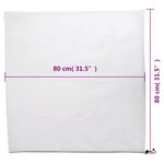 vidaXL Housses de protection pour plantes avec cordon de serrage 8 Pièces