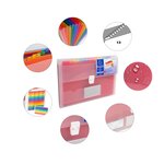 Trieur Valisette PP 13 Compartiments 33X25 CRYSTAL EXACOMPTA