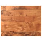 vidaXL Dessus de table 80x60x2 5 cm rectangulaire bois massif d'acacia