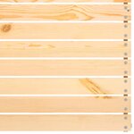 vidaXL Canapés d'angle de jardin 2Pièces avec coussins Bois de pin massif