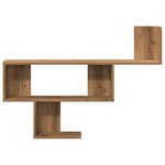 vidaXL Étagère murale chêne artisanal 100x15x70 cm bois d'ingénierie