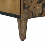 vidaXL Meuble TV Marron 105 x 33 5 x 46 cm Bois de mangue massif