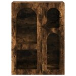 vidaXL Buffet Chêne fumé 59 x 35 x 80 5 cm Bois d'ingénierie