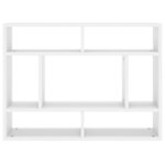 vidaXL Étagère murale Blanc 75x16x55 cm Bois d’ingénierie