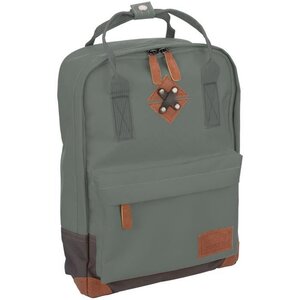 ABBEY Petit sac a dos en polyester 300T - Doublure 100% polyester - Dimensions 24 x 10 x 33 cm - Gris