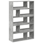 vidaXL Bibliothèque gris béton 100x33x156 5 cm bois d'ingénierie