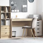 vidaXL Bureau Chêne sonoma 100 x 40 x 76 cm Bois d'ingénierie