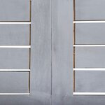 vidaXL Ensemble à manger de jardin 5 Pièces Bois d'acacia massif Gris