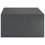 vidaXL Coffre-fort numérique électronique Gris foncé 42x37x20 cm Acier