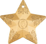 Pièce de monnaie en Argent 5 Dollars g 31.1 (1 oz) Millésime 2023 Holiday Ornament SNOWFLAKE STAR (PRÉCOMMANDE)