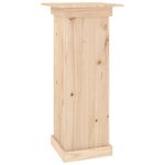 vidaXL Support à fleurs 40x40x90 cm Bois de pin solide