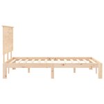 vidaXL Cadre de lit sans matelas 140x200 cm bois massif de pin