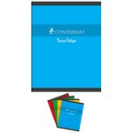 Cahier TP Piqué 17X 2cm Seyès + uni 96 pages 70g coloris aléatoires CONQUÉRANT
