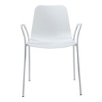 Chaise de salle à manger 80 x 58 x 52 cm blanc 03_0009204