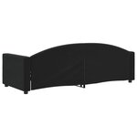 vidaXL Lit de repos sans matelas noir 80x200 cm velours