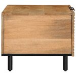 vidaXL Table basse marron 80x50x40 cm bois de manguier massif