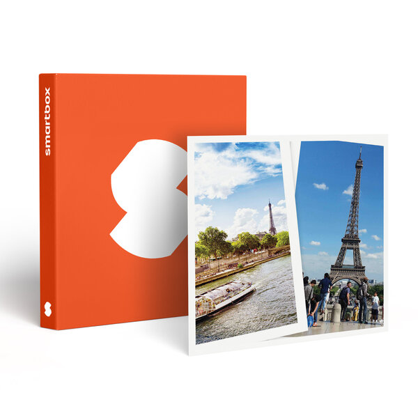 SMARTBOX - Coffret Cadeau Croisière d'1h sur la Seine et visite guidée de la tour Eiffel d'1h30 à Paris en duo - Multi-thèmes