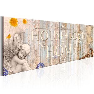 Tableau - mathematics of love l x h en cm 150x50