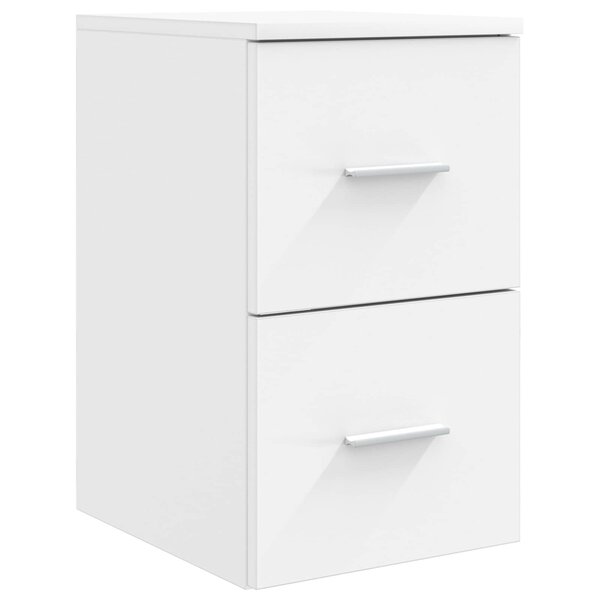 vidaXL Meuble de Salle de Bain In-between Blanc 30 x 41 x 50 cm