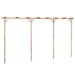 vidaXL Pergola Bambou 385x40x205 cm