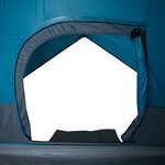 vidaXL Tente familiale à dôme 6 personnes bleu imperméable