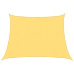 vidaXL Voile d'ombrage 160 g/m² Beige 4/5x3 m PEHD