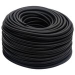 vidaXL Tuyau d'air hybride noir 0 6" 100 m caoutchouc et PVC