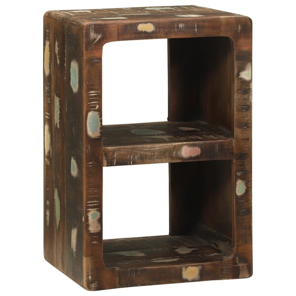 vidaXL meuble de rangement pour médias Bois Recyclé Multicolore
