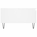 vidaXL Table basse blanc 90x60x35 cm bois d'ingénierie