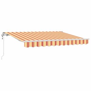 vidaXL Auvent Rétractable Multicolore 250 x 200 cm