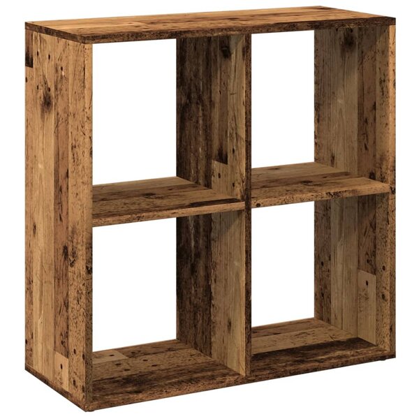 vidaXL Étagère séparatrice de pièce vieux bois 69 5x29x69 5 cm