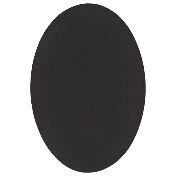 Tapis vidaXL "HUARTE" Noir 160x230 cm Ovale