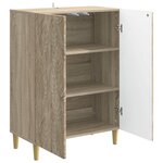 vidaXL Buffet Chêne Sonoma 66 x 34 5 x 90 cm Bois d'ingénierie