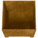 vidaXL Jardinière avec pieds Rouillé 32x30x33 cm Acier corten